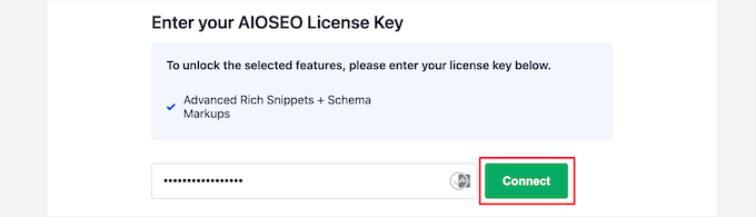 enter-aioseo-license-key