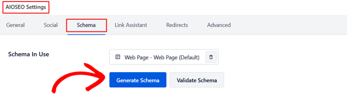 generate-schema-for-page