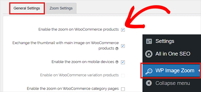 go-to-general-settings-tab-in-wp-image-zoom