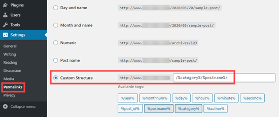 permalink-structure-with-category-included