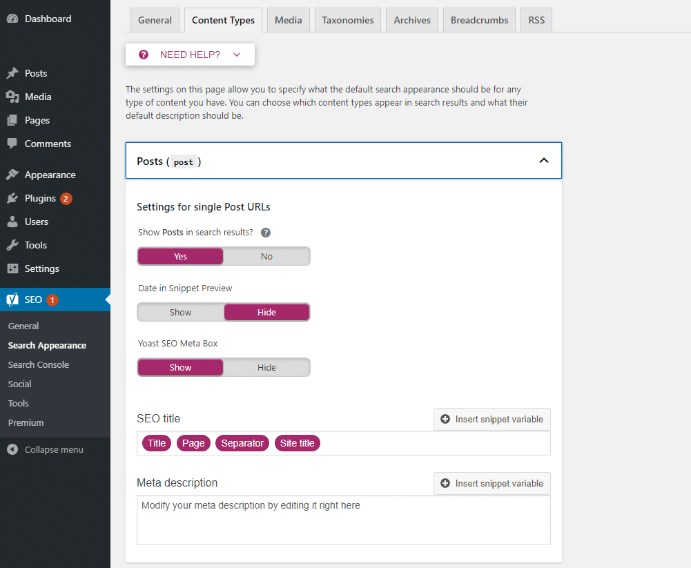 How to add WordPress page meta-description (increase click-through rate up to 5.8%) illustration14