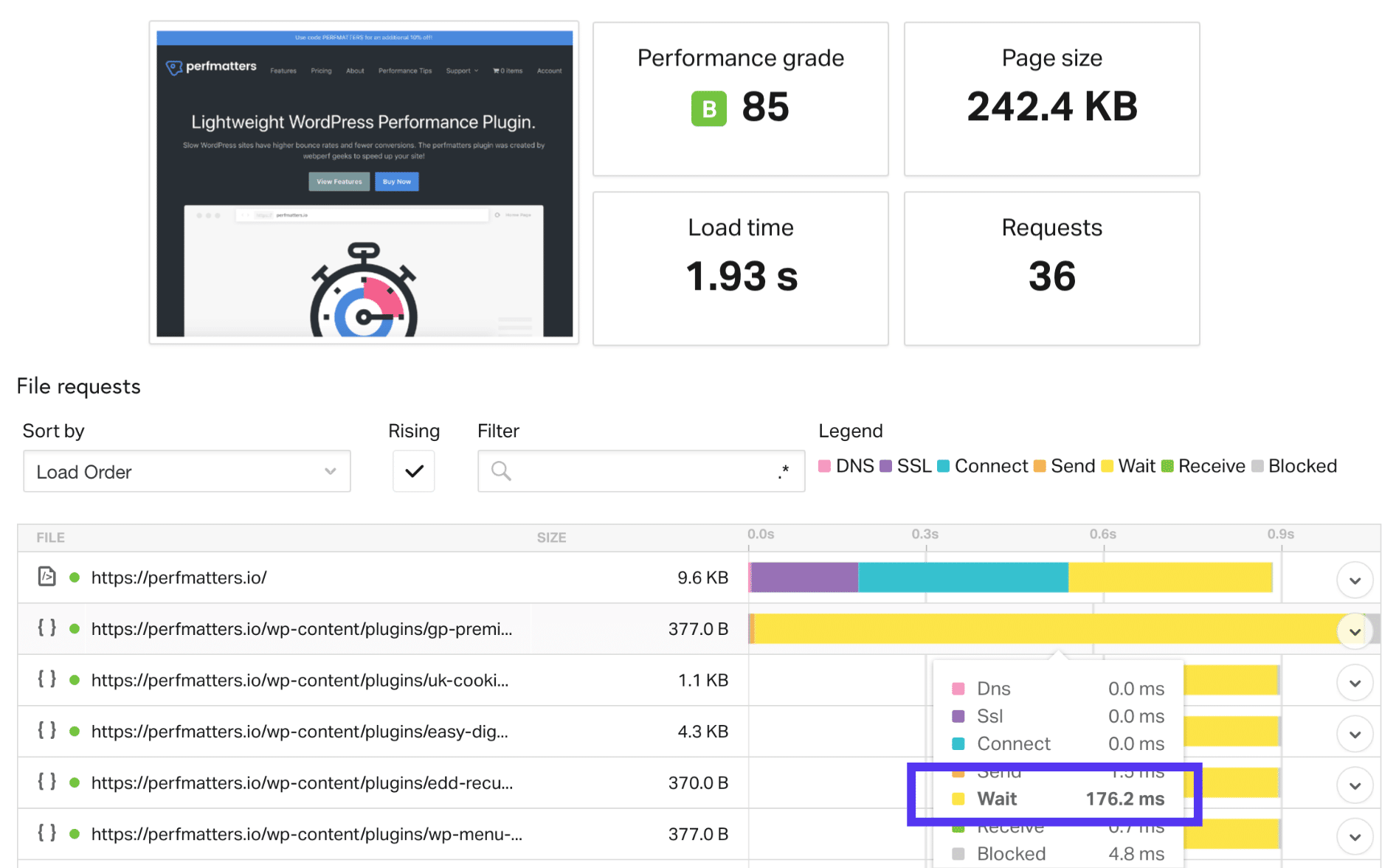 Pingdom website speed testing tool using tutorial illustrations31