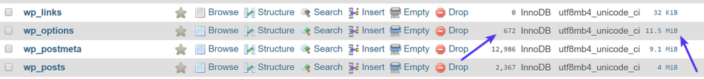 How to clean up wp_options tables and automatically loaded data illustrations19