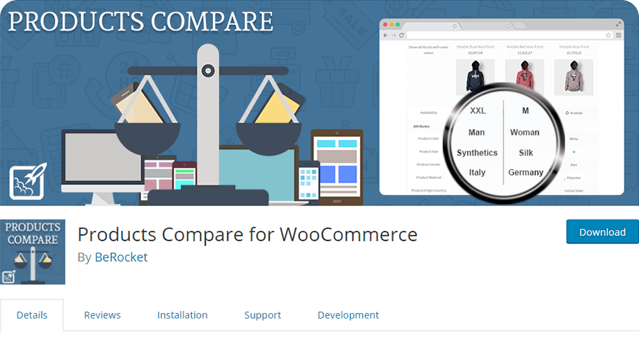 9 best WooCommerce product comparison plug-in illustrations4