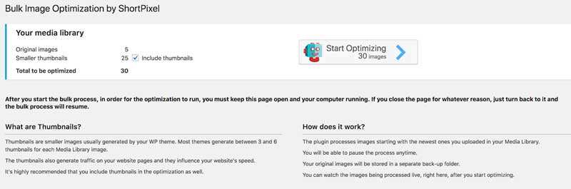 Explain in detail how to optimize and compress WordPress blog picture illustrations14