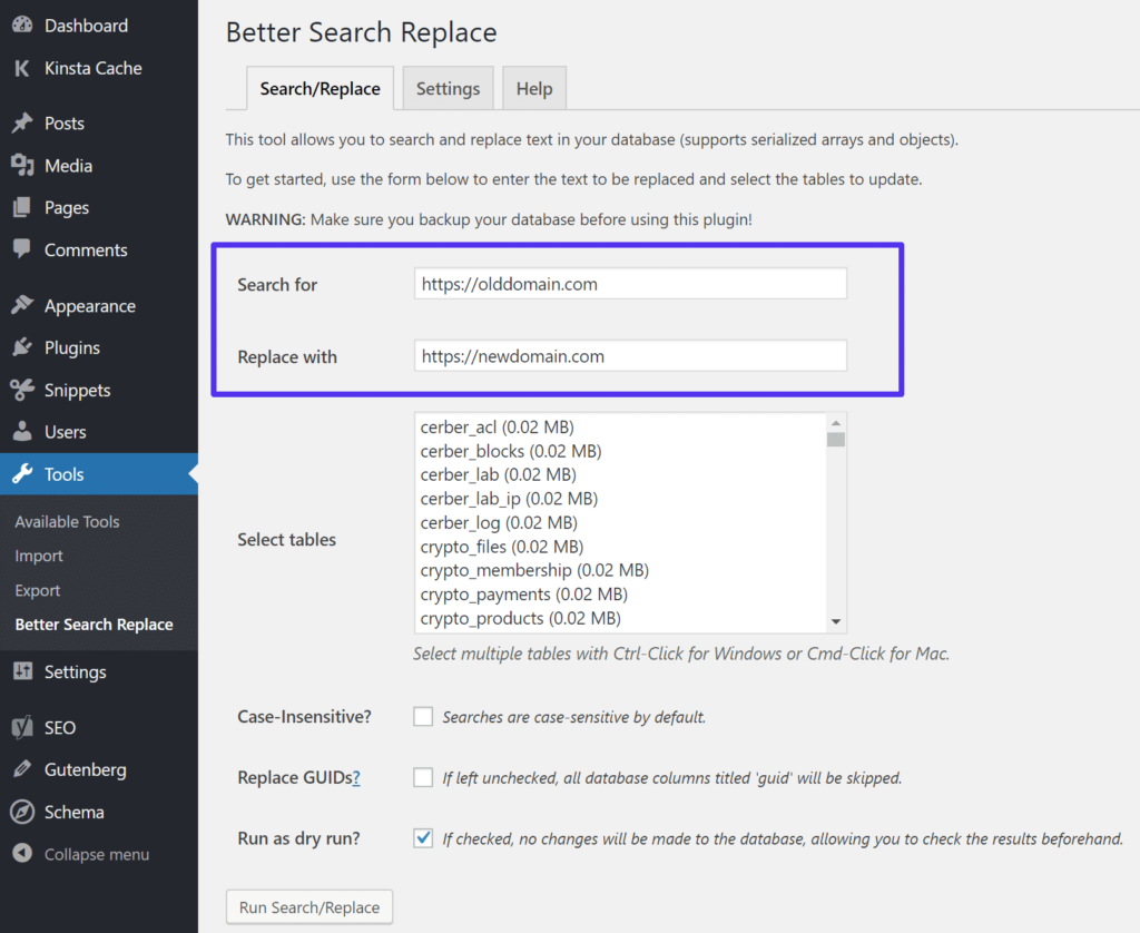 How to change the domain name illustration of WordPress website without affecting SEO6