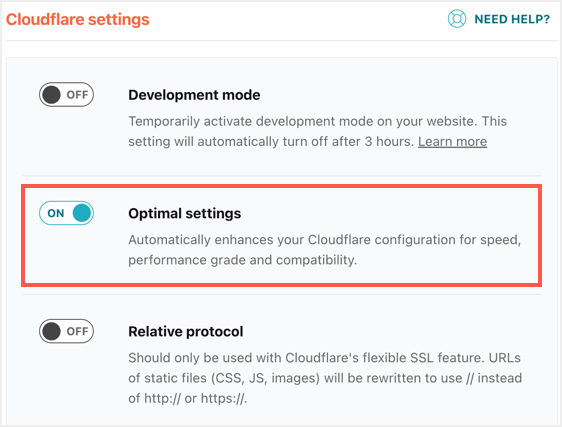 How to set up Cloudflare correctly using the WP Rocket plug-in? Illustration8