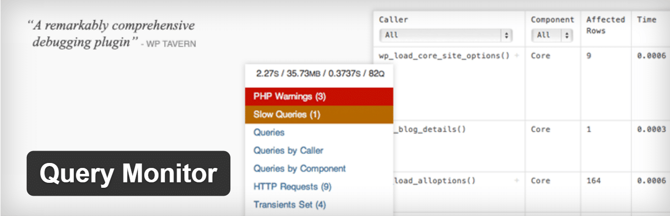 Debug WordPress and Improve Website Performance with Query Monitor Plug-in Illustration1