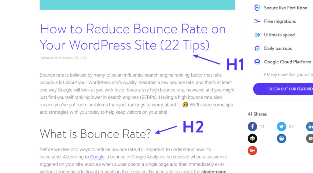 How to reduce the bounce rate of WordPress website (18 feasible techniques) illustration17