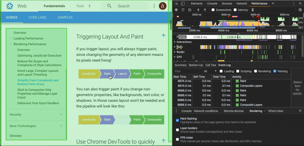 How to optimize the key rendering path illustration of WordPress website5