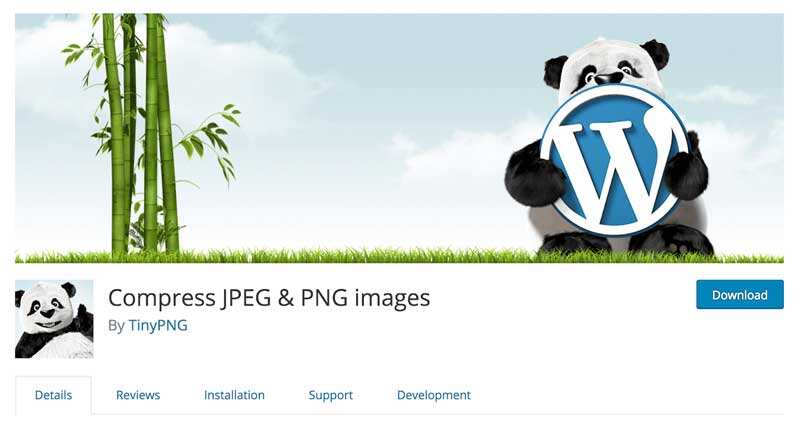 Explain in detail how to optimize and compress WordPress blog picture illustrations23