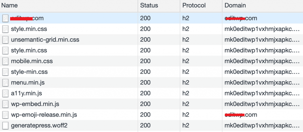 How to delete the query string illustration of the static resource URL address of a WordPress website4