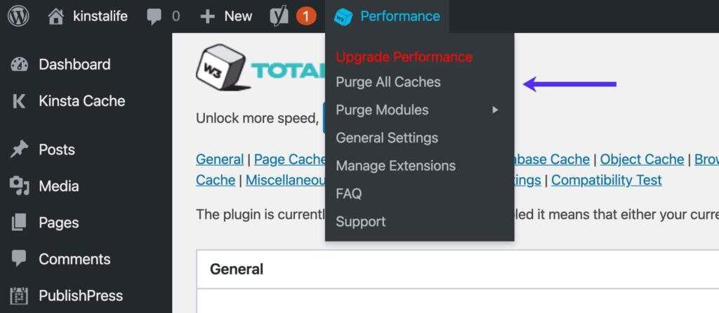 How to configure W3 Total Cache plug-in illustrations for your WordPress website4