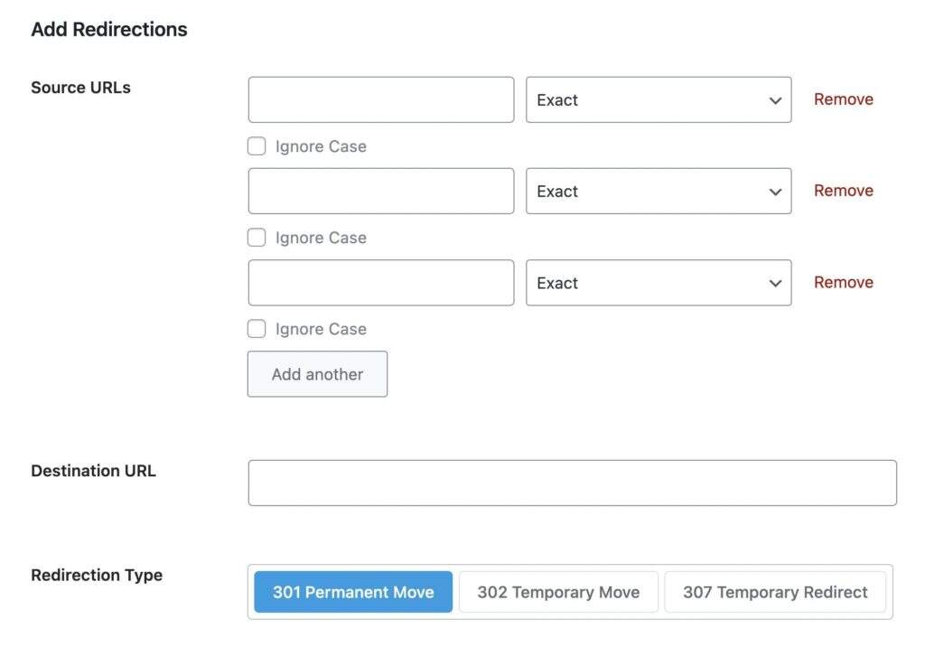 How to create 301 redirected illustrations in WordPress10