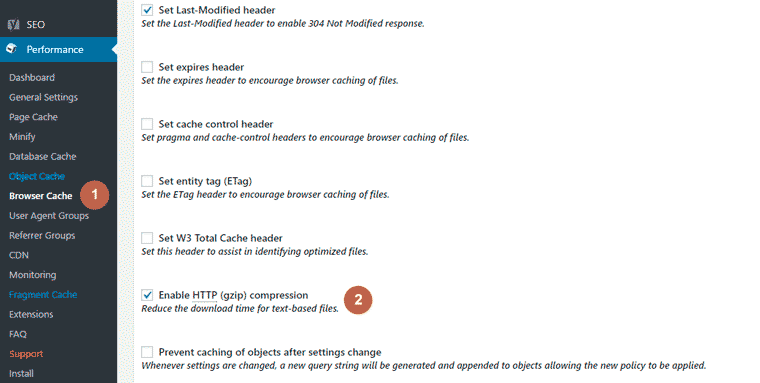 WordPress Website Using Gzip Compression to Improve Site Load Speed Tutorial Illustration1