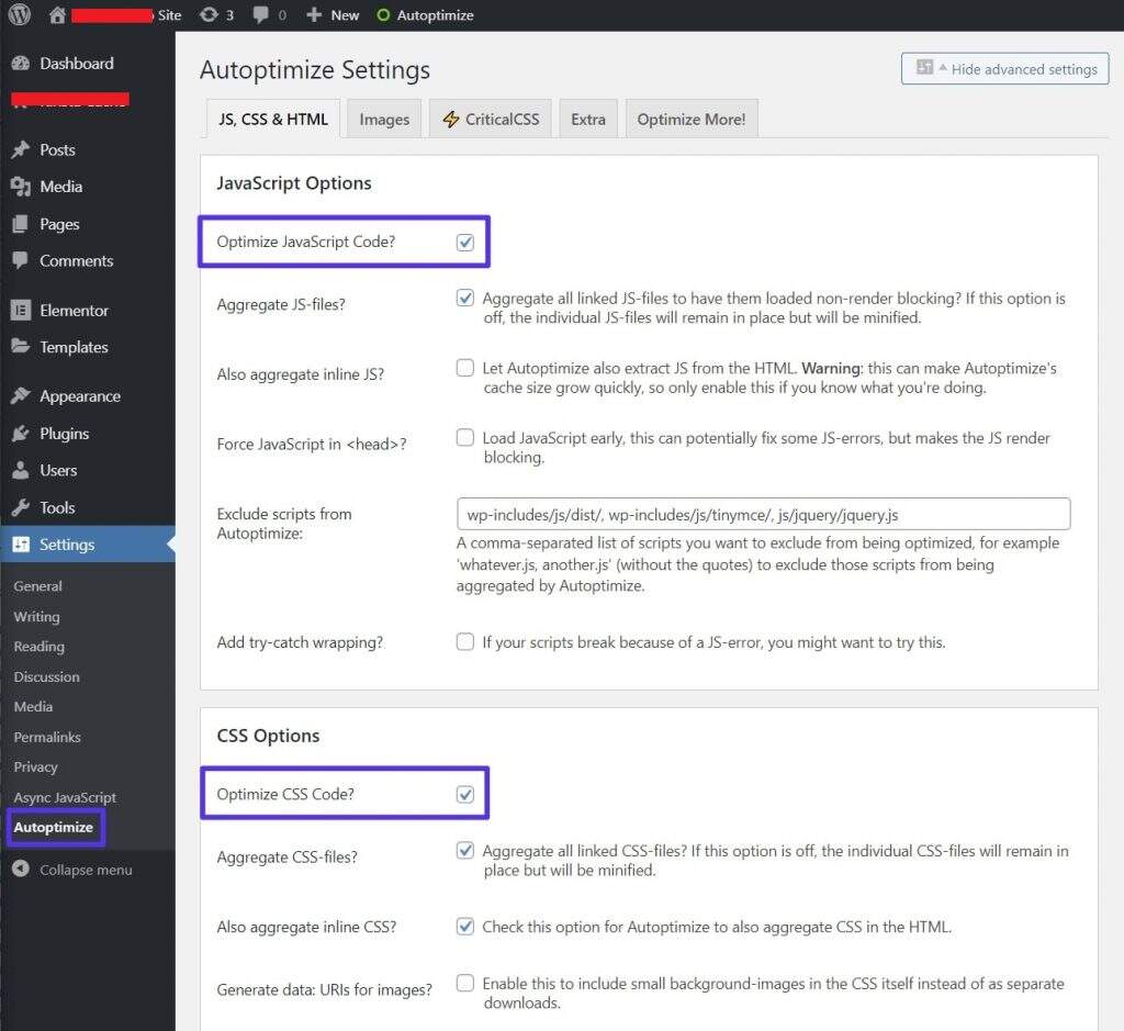 How to Remove JavaScript and CSS Illustrations that Block Rendering5