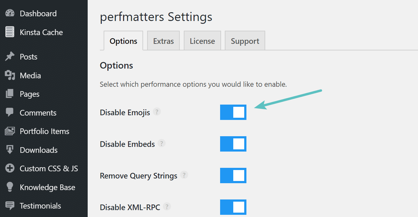 How to disable WordPress emojis illustration4