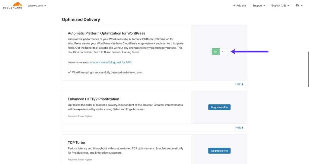 How to set up Cloudflare APO for WordPress-improve performance by up to 300%15