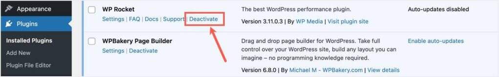 How to use safe mode in WP Rocket plug-in? illustrations2