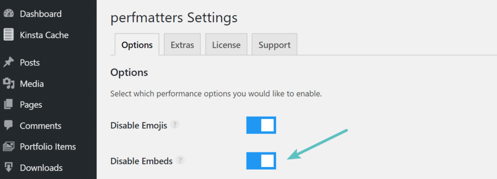 Disable WordPress embedding to improve WordPress performance Illustration4