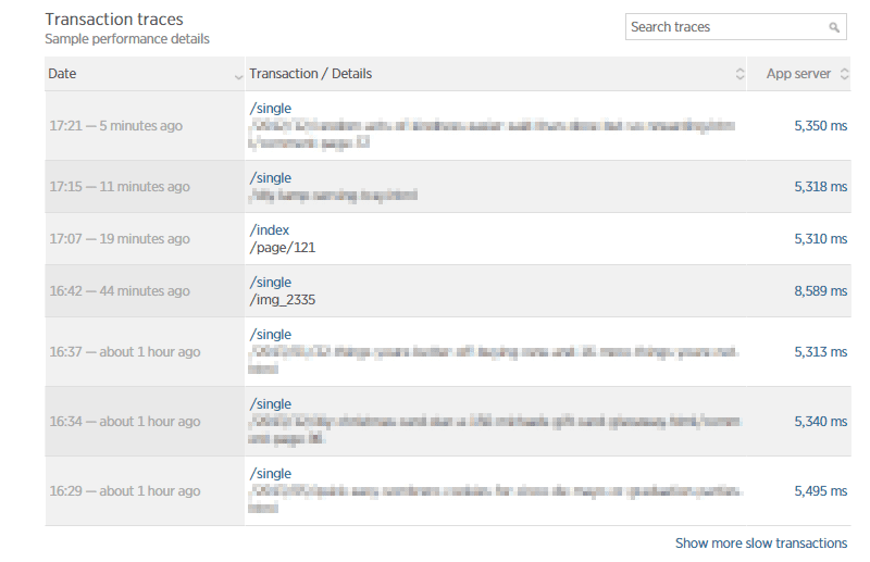 How to use New Relic to find WordPress performance bottleneck illustrations10