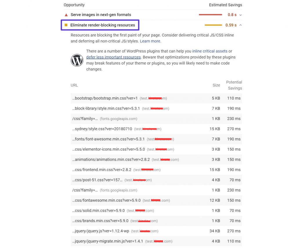 如何移除阻塞渲染的JavaScript和CSS插图3