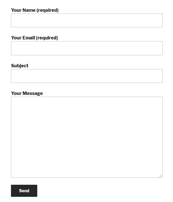 Use the WPForms and CF7 plug-ins to create a WordPress blog contact form tutorial illustration24