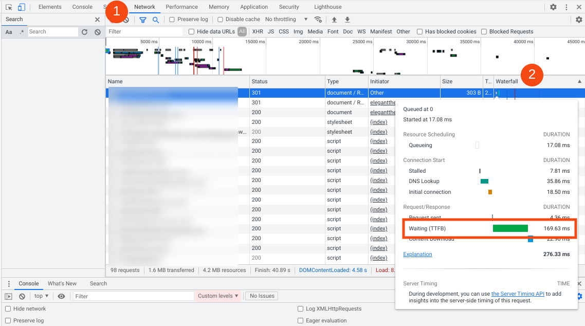 What is the first byte time (TTFB) and how to optimize this indicator illustration for your website6