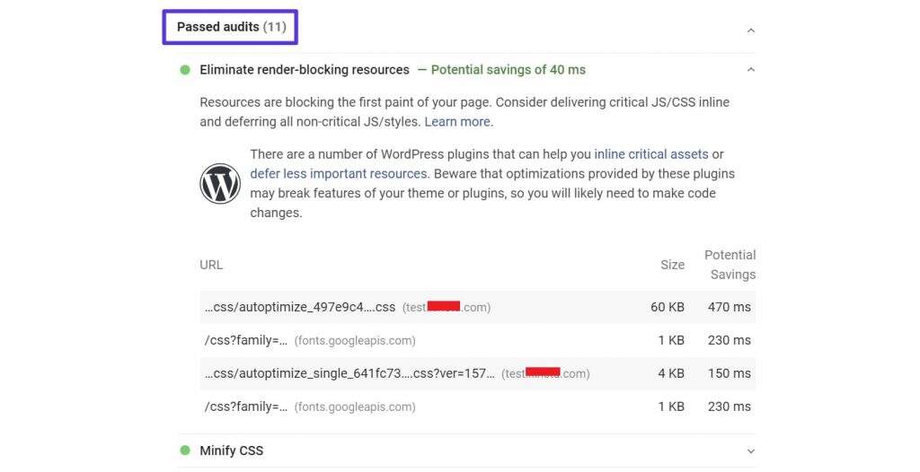 How to Remove JavaScript and CSS Illustrations that Block Rendering6