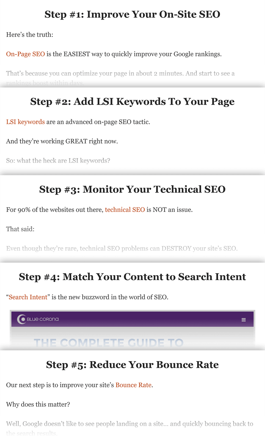 Illustrations of the authoritative Guide to search engine Optimization (On-Page SEO)87