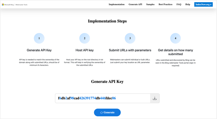 使用Bing IndexNow快速推送WordPress文章插图1