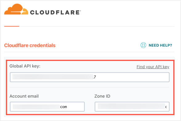 How to set up Cloudflare correctly using the WP Rocket plug-in? Illustration3