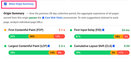 How to optimize the Core Page Index Illustration of WordPress website4