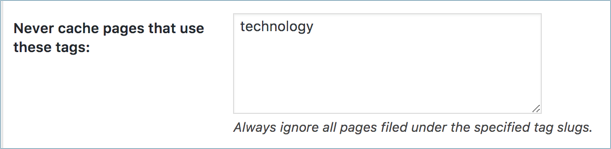 Excluding page and catalog illustrations from the W3 Total Cache plug-in cache3