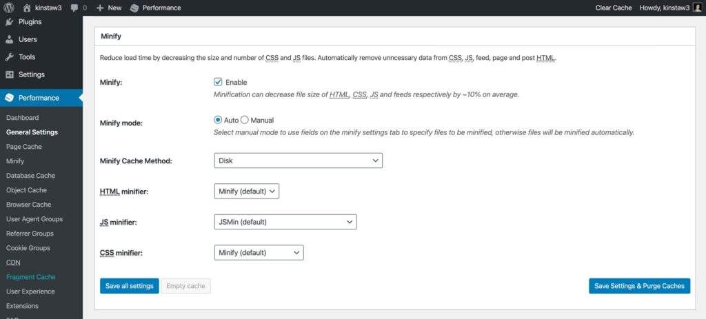 How to configure W3 Total Cache plug-in illustrations for your WordPress website6