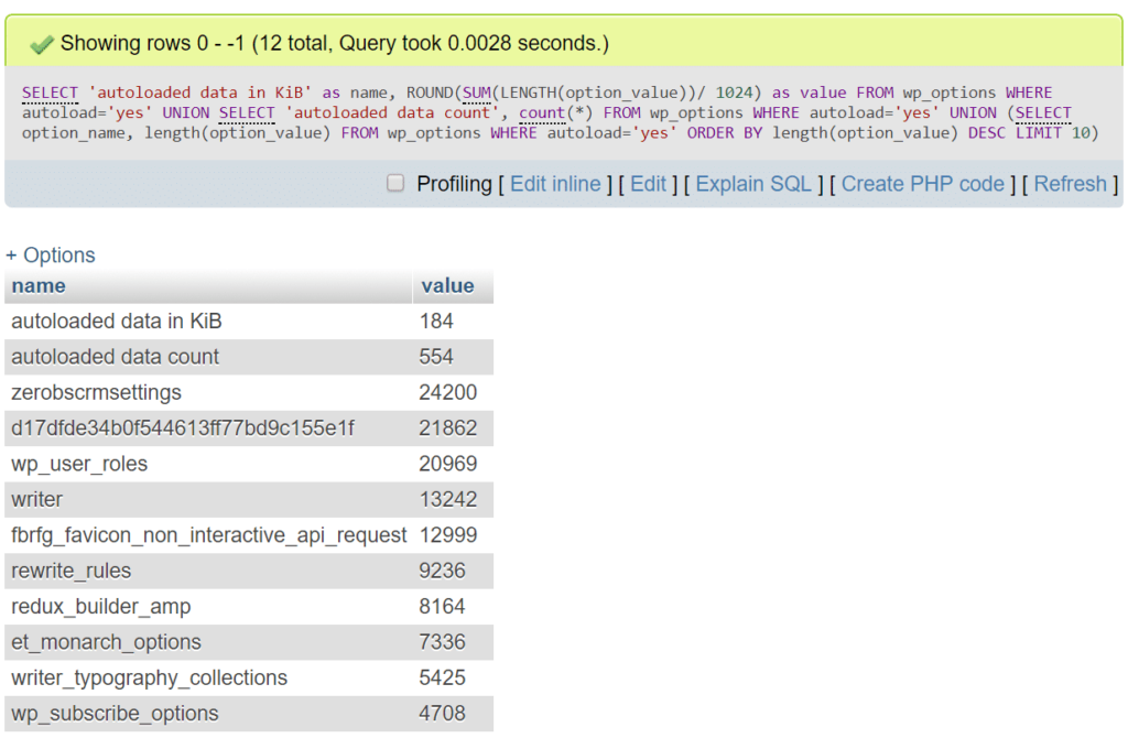 How to clean up wp_options tables and automatically loaded data illustrations6