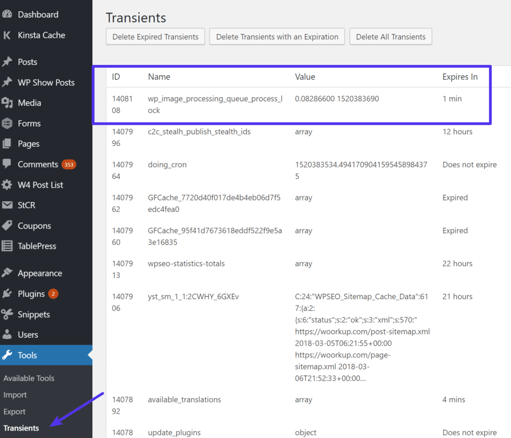 Debug WordPress performance issues list illustration12