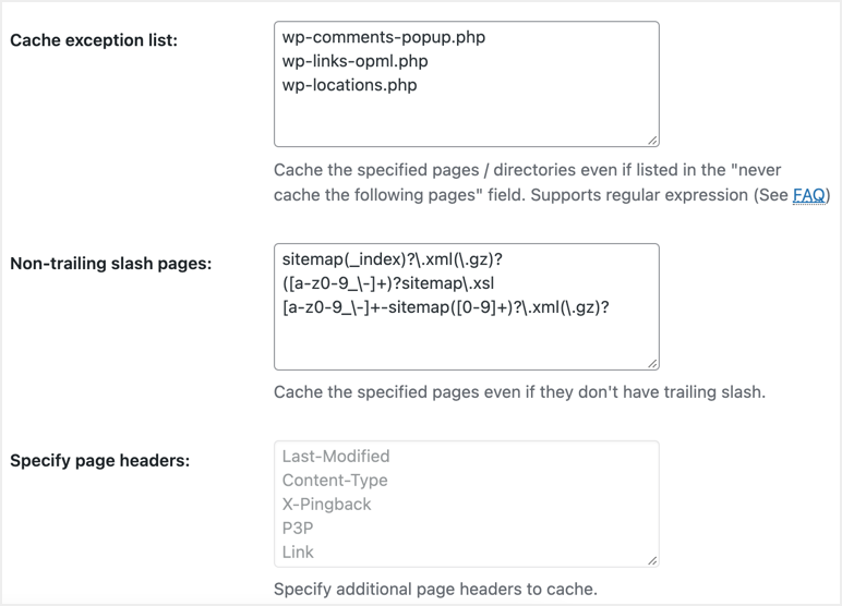 Excluding page and catalog illustrations from the W3 Total Cache plug-in cache6