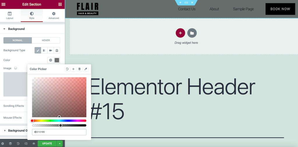 Elementor固定顶部栏（网站页眉）的终极指南插图36