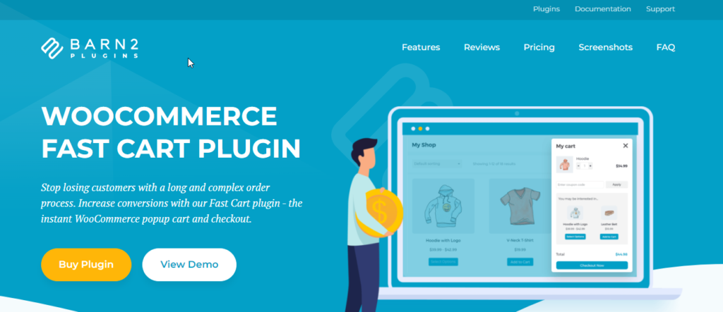 12 best shopping cart plug-in illustrations for WooCommerce14